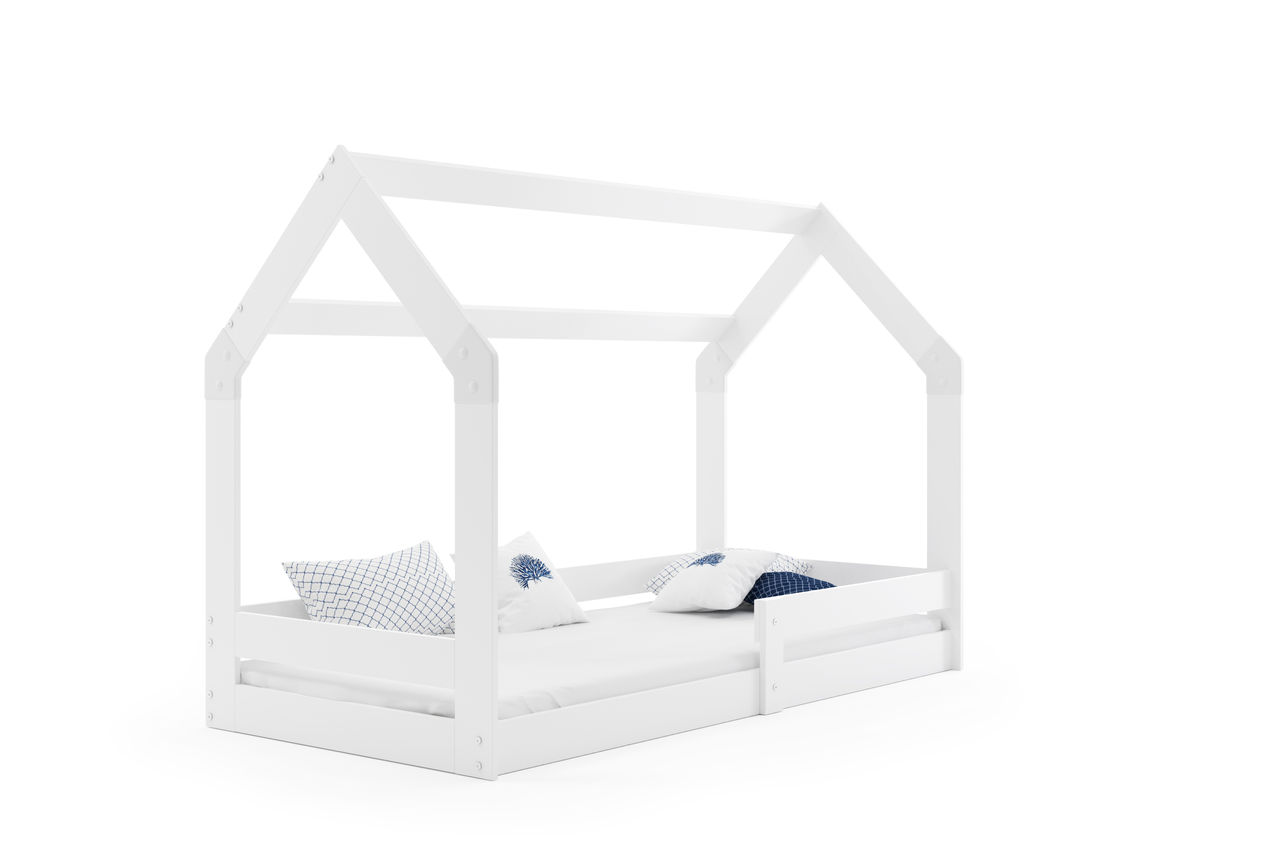 Domčeková posteľ DOMČEK 1 160x80 biela