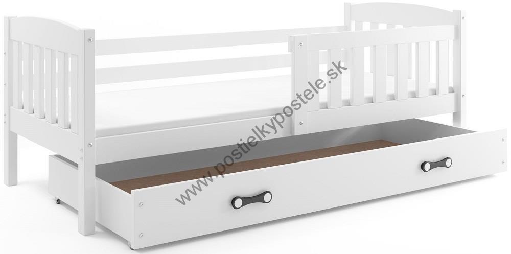 Posteľ KUBO 1 200x90 Biela