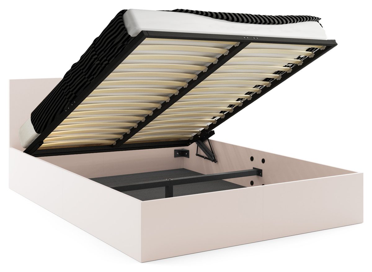 Manželská posteľ s úložným priestorom PAX 160x200 – kašmírová