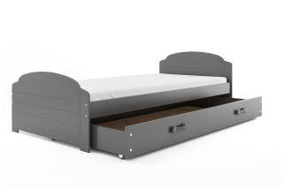 Posteľ LILI 200x90 grafitová