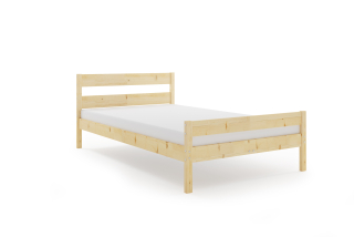 Manželská posteľ ORBIT natural 140x200 cm prírodná borovica