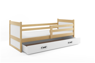Posteľ RICO 1 190x90 borovica - biela