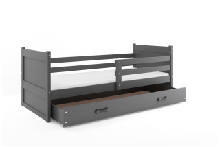 Posteľ RICO 1 190x90 grafitová - grafitová